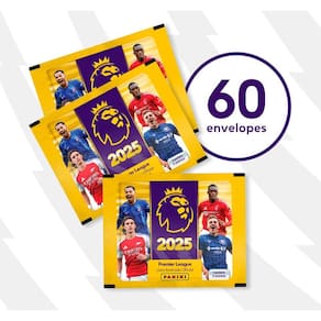 Kit 60 Envelopes Futebol Inglês PREMIER LEAGUE 2024/25