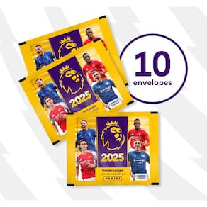 Kit 10 Envelopes Futebol Inglês PREMIER LEAGUE 2024/25