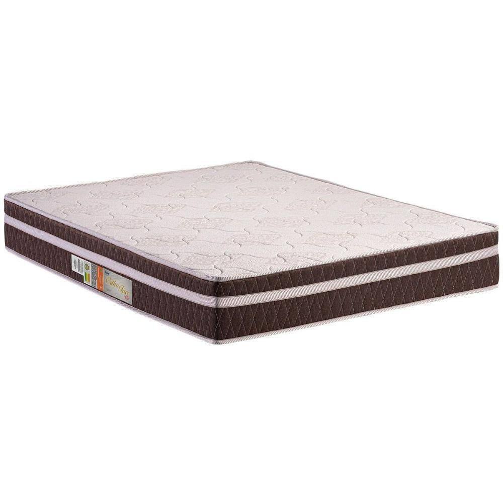 Colchão Viúva Anatômico D28 - Orthoface Vip Euro Pillow Brown (128x188x25) - Polar