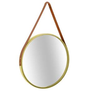 Espelho Redondo Decorativo 45cm com Alça Modernatta - Rio Home