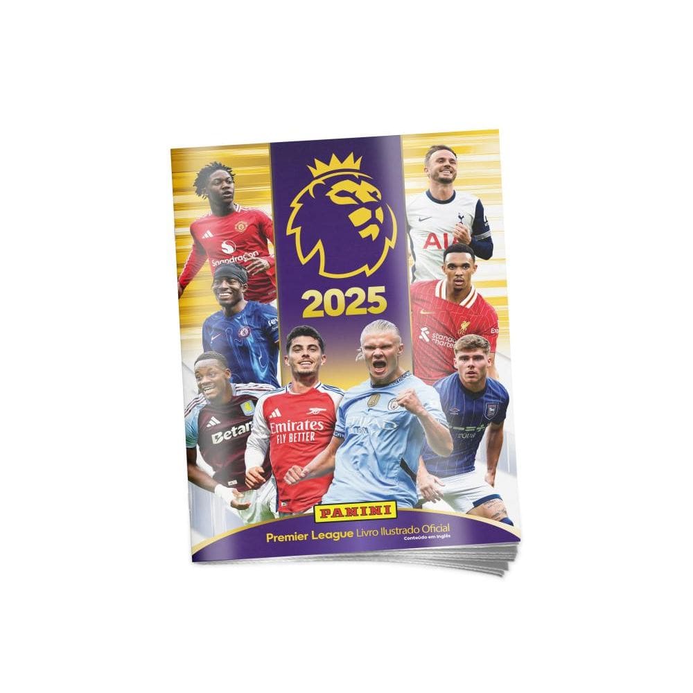 Futebol Inglês 2024/25 - PREMIER LEAGUE - Álbum Capa Cartão