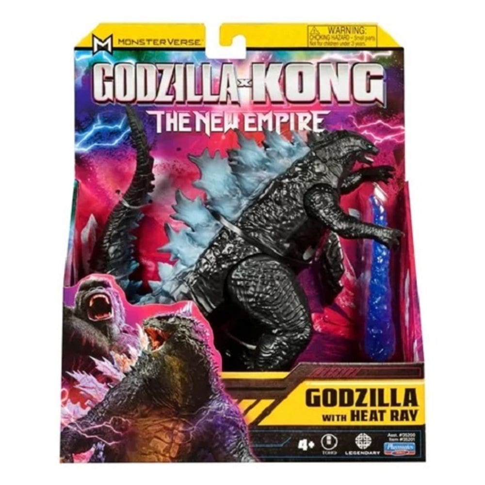 Godzilla Vs Kong Novo Império – Boneco Articulado Godzilla Com Raio De Calor 15 Cm– Sunny