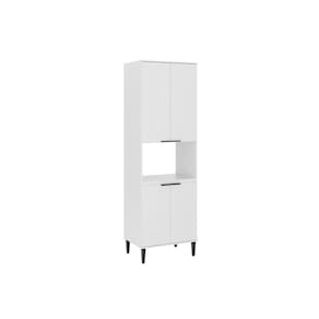 Torre Quente De Cozinha Paneleiro Alpha 2514 Com 1 Forno E 4 Portas 70cm Branco