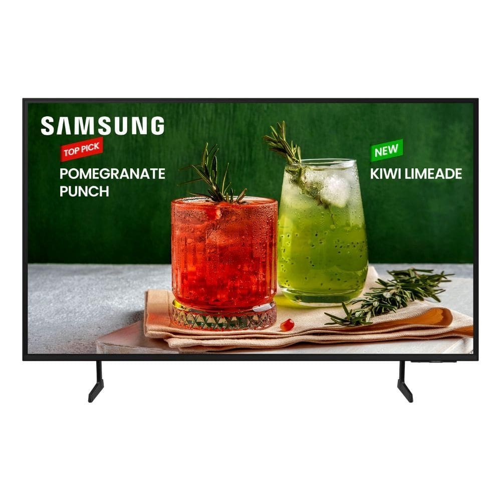 Smart TV Samsung 50 Ultra HD Crystal 4K, LH50BEDHVGGXZD, Bluetooth, 3 HDMI, USB, Wi-Fi e Ethernet