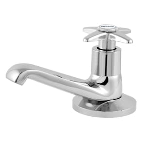 Torneira Lavatório de Mesa Metrox Lite 1193 C23 | Cromado Com Bica Baixa 1/4 de Volta