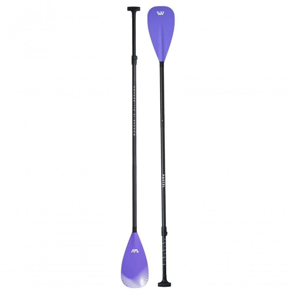 Remo Pastel Purple Ajustável Em Fibra De Vidro / Carbono Para Stand-up Paddlehandlerhandler