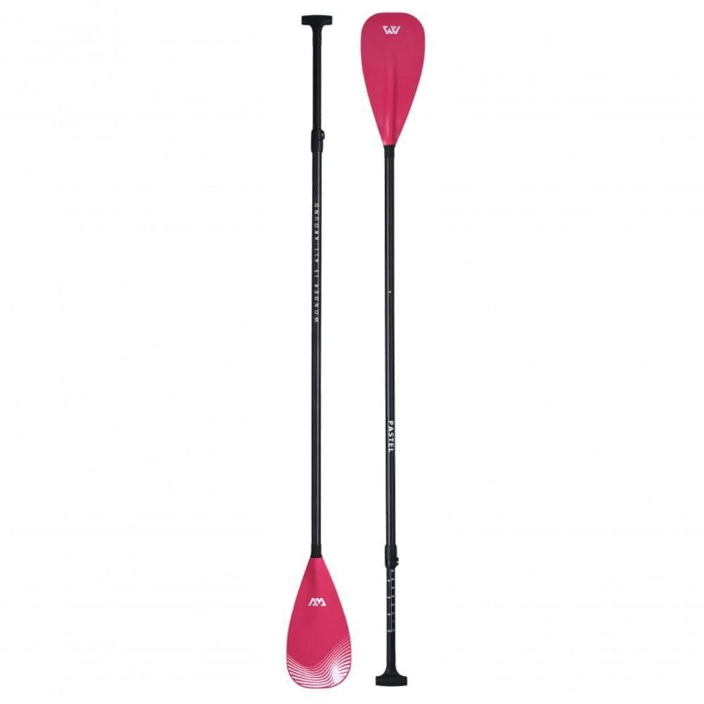 Remo Pastel Pink Ajustável Em Fibra De Vidro / Carbono Para Stand-up Paddlehandler