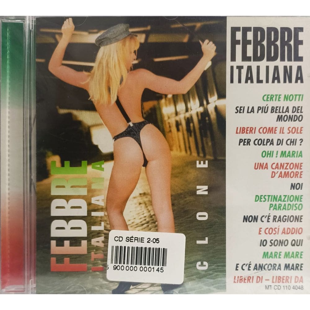 Cd - Febre Italiana (Varios)Di Cataldo/Baglioni/Antonucci