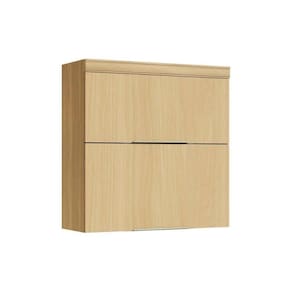 Módulo Cozinha Marquesa Armário Com 2 Portas Basculante 80 Cm Nature