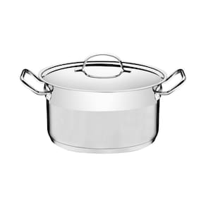 Caçarola Tramontina Professional Em Aço Inox 24 Cm 6,1 L