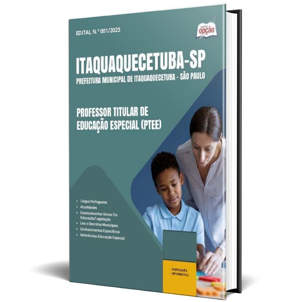 Apostila Prefeitura Itaquaquecetuba Sp 2025 Professor