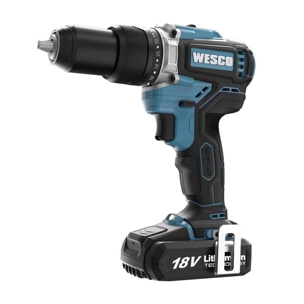 Parafusadeira Wesco 1/2Pol Brushless Solo S/Bateria