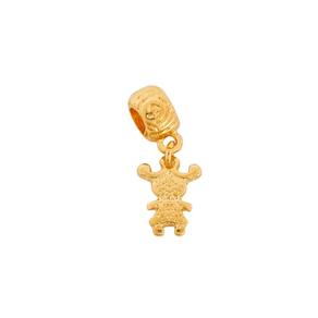 Berloque Menininha Banhado a Ouro