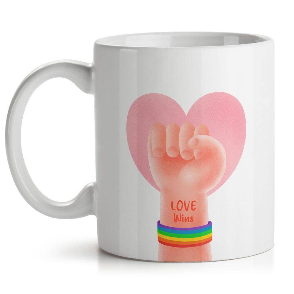 Caneca Pride Day Love Wins