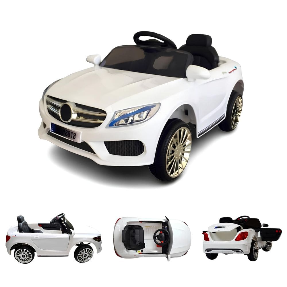 Mini Carro Elétrico Infantil 6V Com Luz Buzina Controle