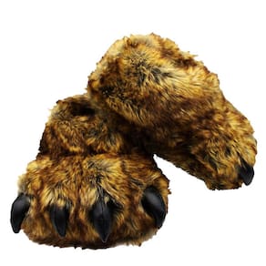 Pantufa Pata De Urso 3D Calçado Adulto Unissex
