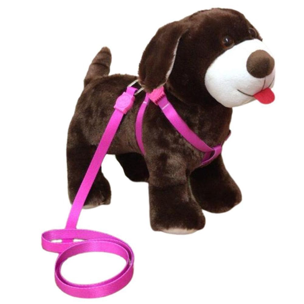 Coleira Peitoral Para Cachorro - Cor Rosa Nº 4