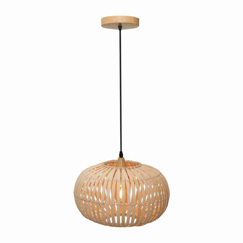 Pendente Bio 350 Fibra de Bambu 1XE27