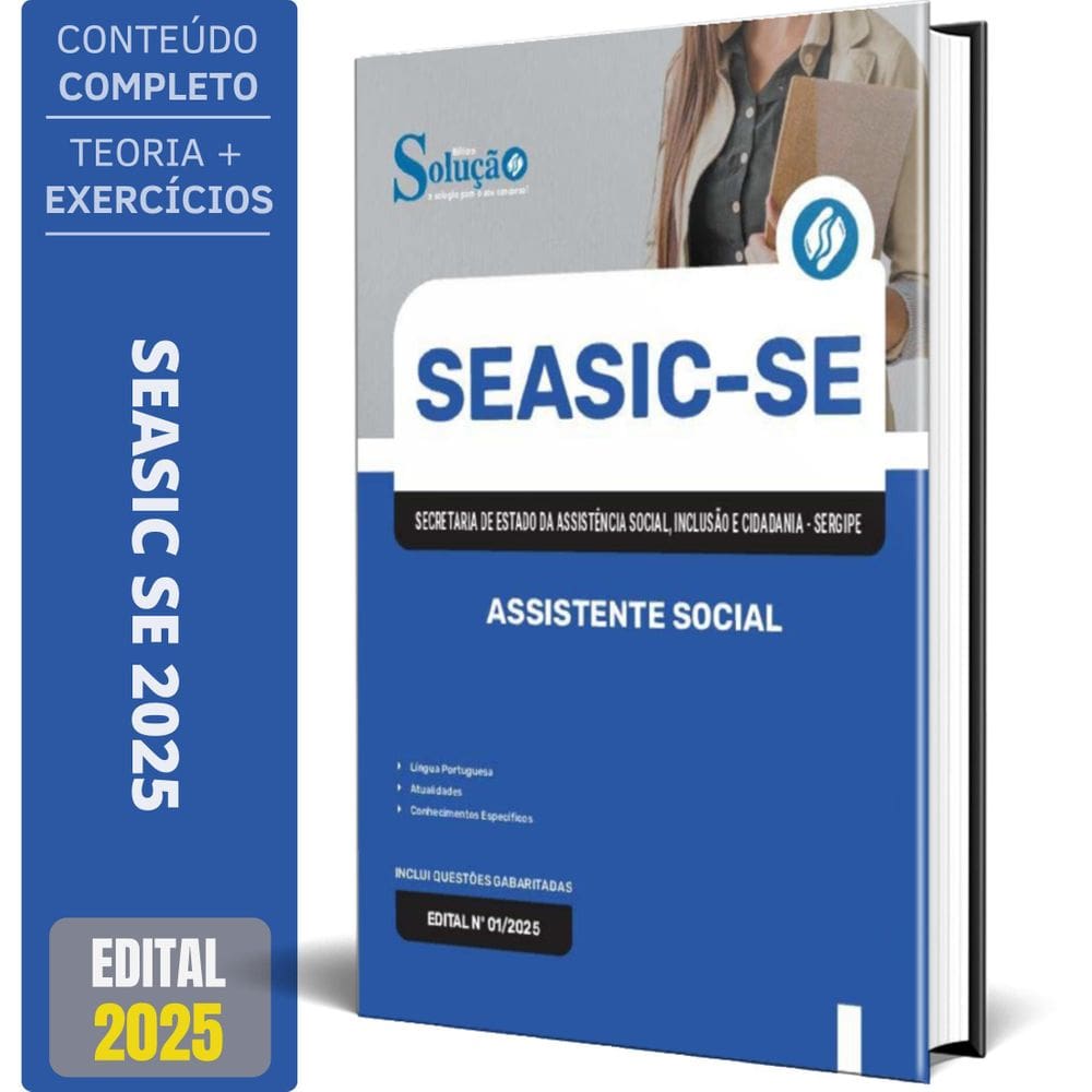 Apostila Concurso Seasic Se 2025 - Assistente Social