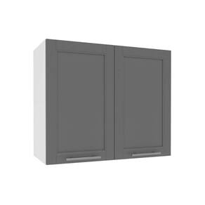 Módulos De Cozinha Politorno Fettuccine Armário Fettuccine Com 2 Portas 80cm Branco Ardósia-politorno