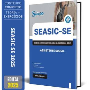 Apostila Concurso Seasic Se 2025 - Assistente Social