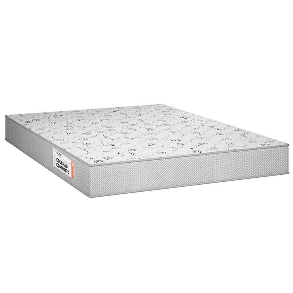 Colchão Queen Espuma Falcon Firme D26 (158x198x22) - Plumatex