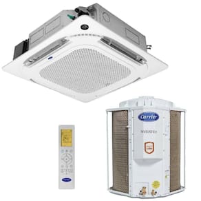 Ar Condicionado Split Cassete Carrier 4 Vias 18000 BTUS Frio Inverter 220VMonofásico 38TVCD18515MC