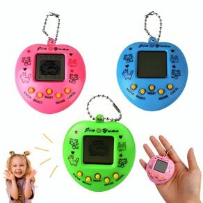 Retrô Tamagotchi Vermelho Virtual Game Bichinho
