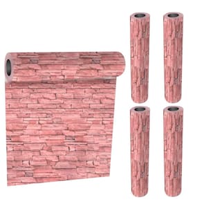 Papel de Parede Adesivo Tijolo Decorativo 4 Rolos 45cm x 5m - Rio Home