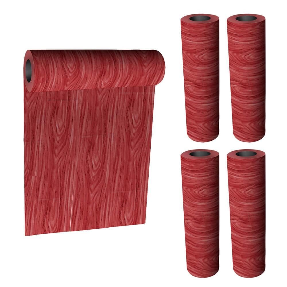 Papel de Parede Adesivo Madeira Decorativo 4 Rolos 45cm x 5m - Rio Home
