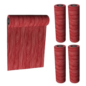 Papel de Parede Adesivo Madeira Decorativo 4 Rolos 45cm x 5m - Rio Home