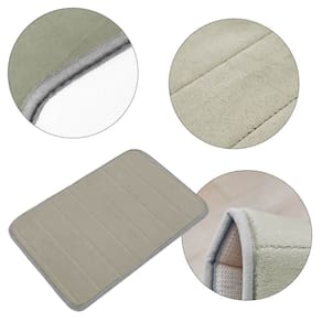 Tapete para Banheiro Antiderrapante Absorvente SoftMacio(Cinza)