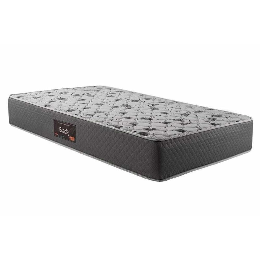 Colchão Solteiro Espuma D28 - Ag 65 Black Double Face (88x188x25) - Herval