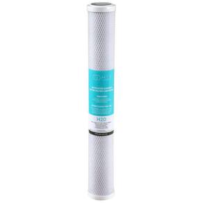 Refil Filtro Carbon Block 20 Hex H20 Carvão Ativado