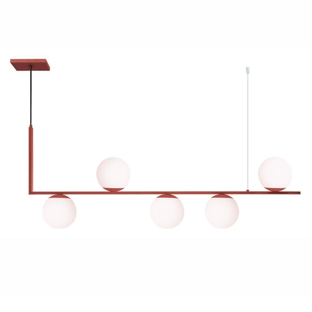 Lustre Pendente Startec Havana L5 E27 Bivolt Cobre