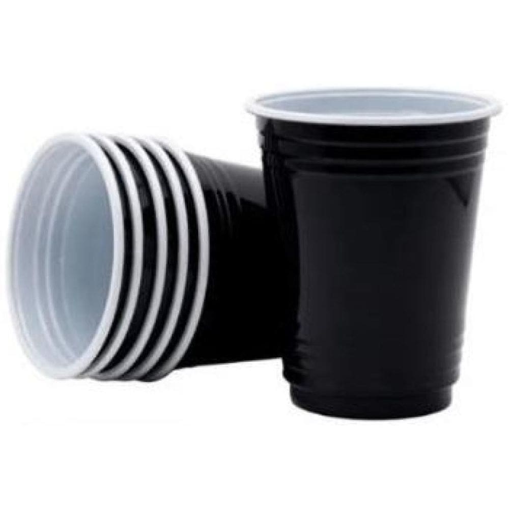 Copo Americano Descartável Shot Tequila 30Ml Com 40Un Preto