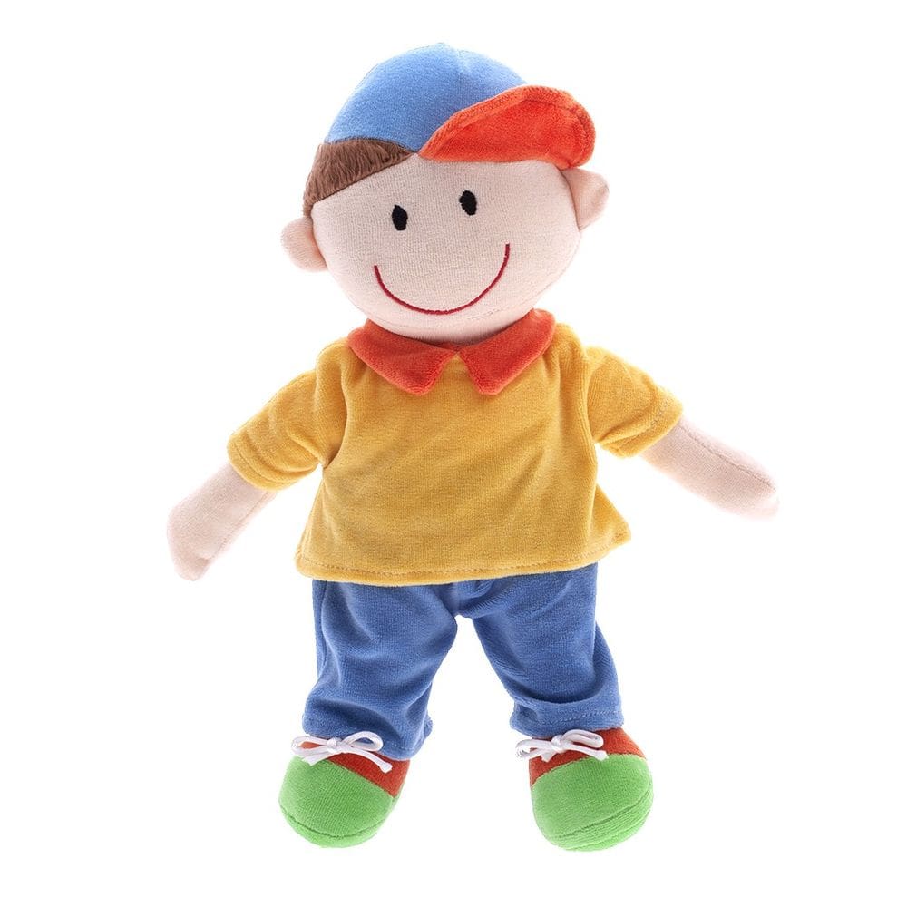 Boneco De Pano Antalergico Zip Toys Matheus Colorido Lavavel
