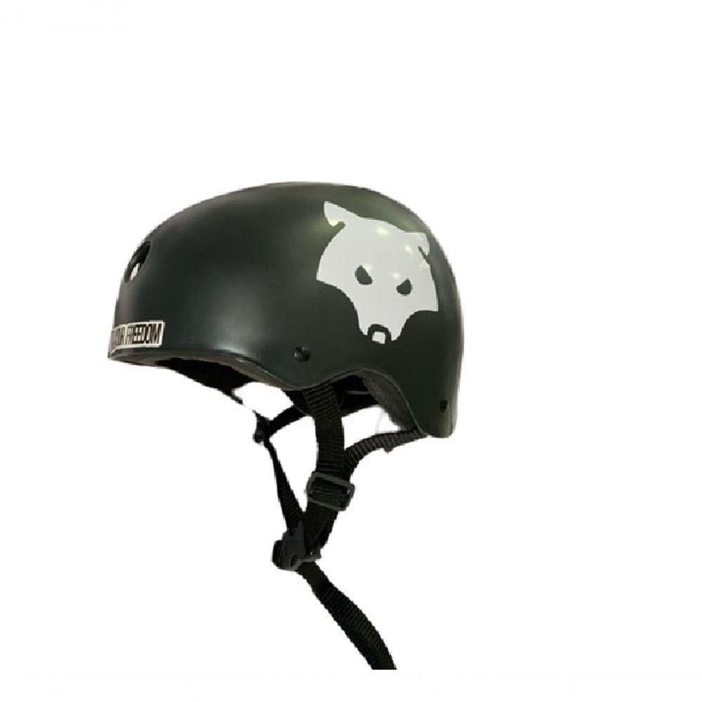Capacete Iniciante Lobo Store Adulto Infantil Preto Tamanho Pp
