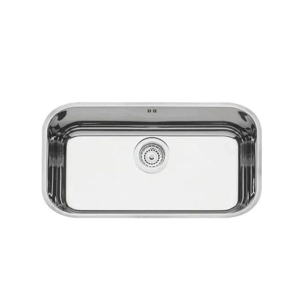 Cuba Tramontina Lavínia 56 Bl Em Aço Inox Alto Brilho 56x34 Cm Com Escape
