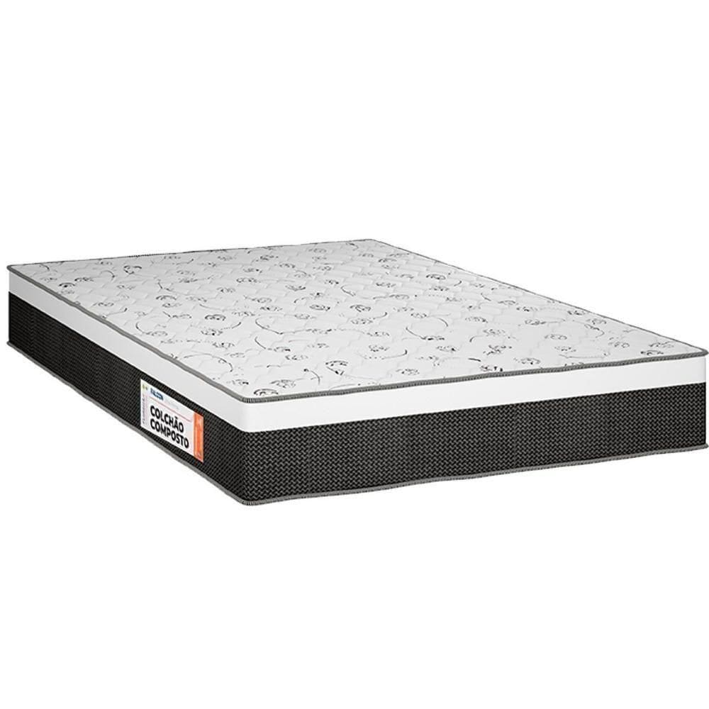 Colchão Casal Espuma D28 - Ag 65 Falcon Ultra Firme Euro Pillow (138x188x24) - Plumatex