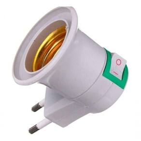 Adaptador De Lâmpada Soquete E27 Bocal Tomada