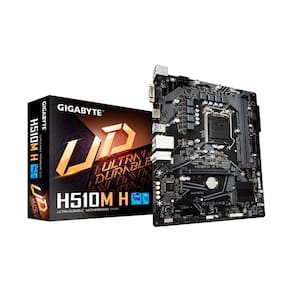 Placa Mãe Gigabyte H510M H, Chipset H510, Intel LGA 1200, mATX, DDR4