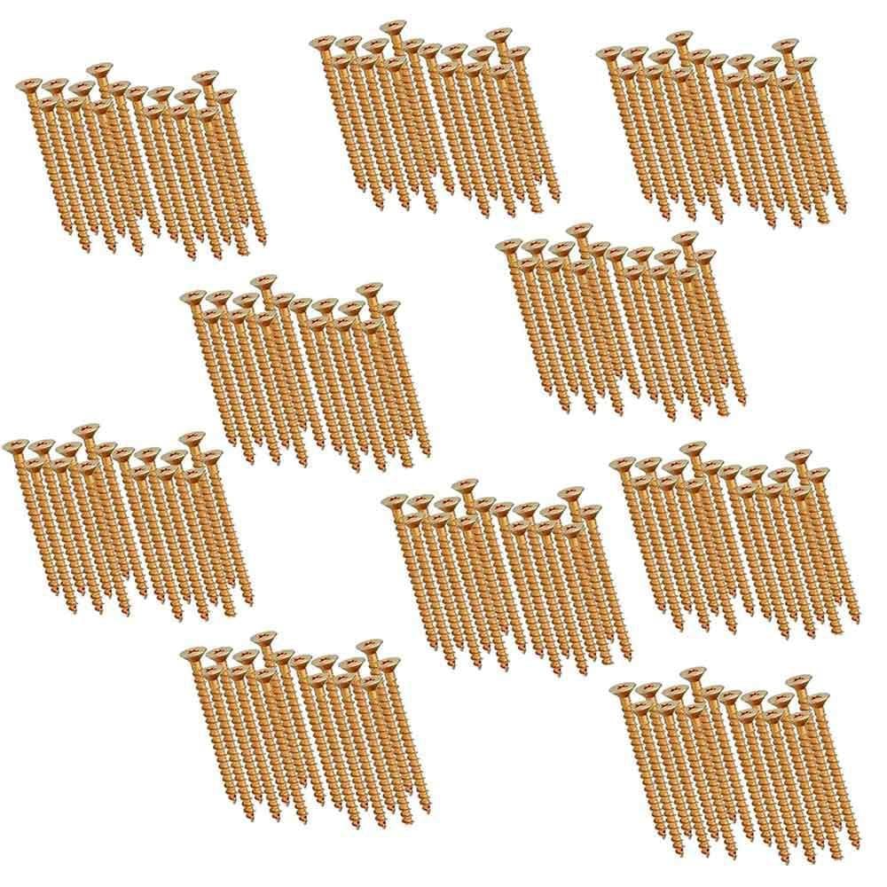 Parafuso Phillips Chipboard Para Madeira 200Peças 5,0X70Mm