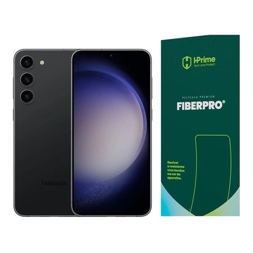 Pel. HPrime Samsung Galaxy S23 Plus -Preto c/ acess FiberPRO