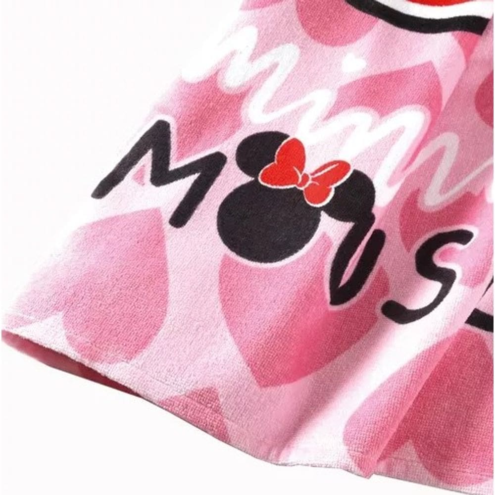 Toalha de Praia Döhler 100% Algodão Estampada Infantil - Minnie