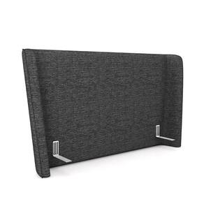 Cabeceira Design Para Cama Casal Torres Pés Em Madeira Linho Produto G91 - Gran Belo