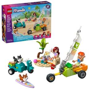 Lego Friends Cães Surfistas Aventura De Scooter 42641