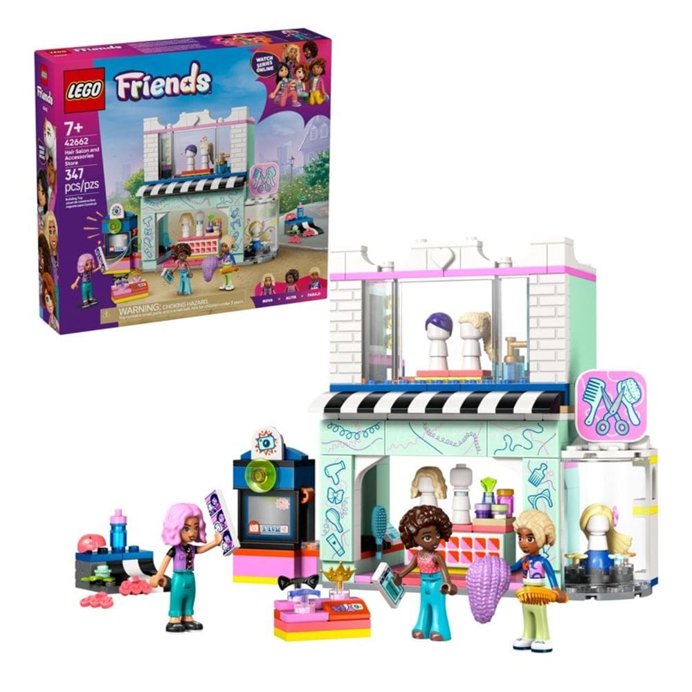 Lego Friends Salão de Cabeleireiro e Loja de Acessórios 42662
