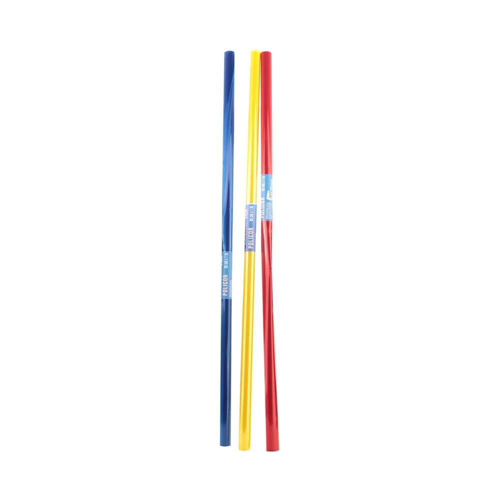 Papel Celofane Packpel Colorido 85x100cm com 3 Folhas Cores Diversas
