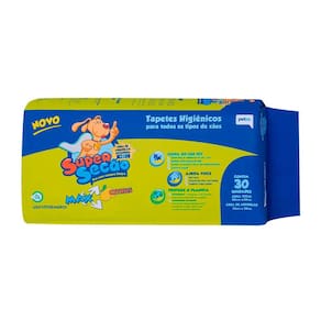 Tapete Higiênico Petix Super Secão Max Citrus Cães 30 Unidades